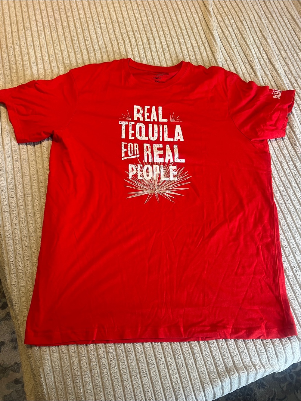 Red Graphic Tee - Real Tequila For Real People
